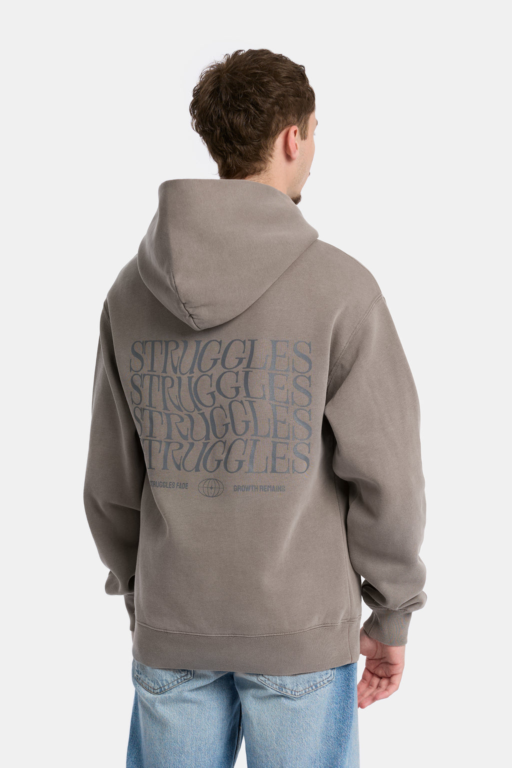 FADED GREY HOODIE