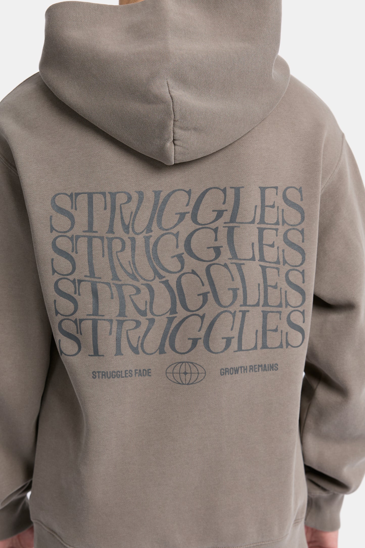 FADED GREY HOODIE