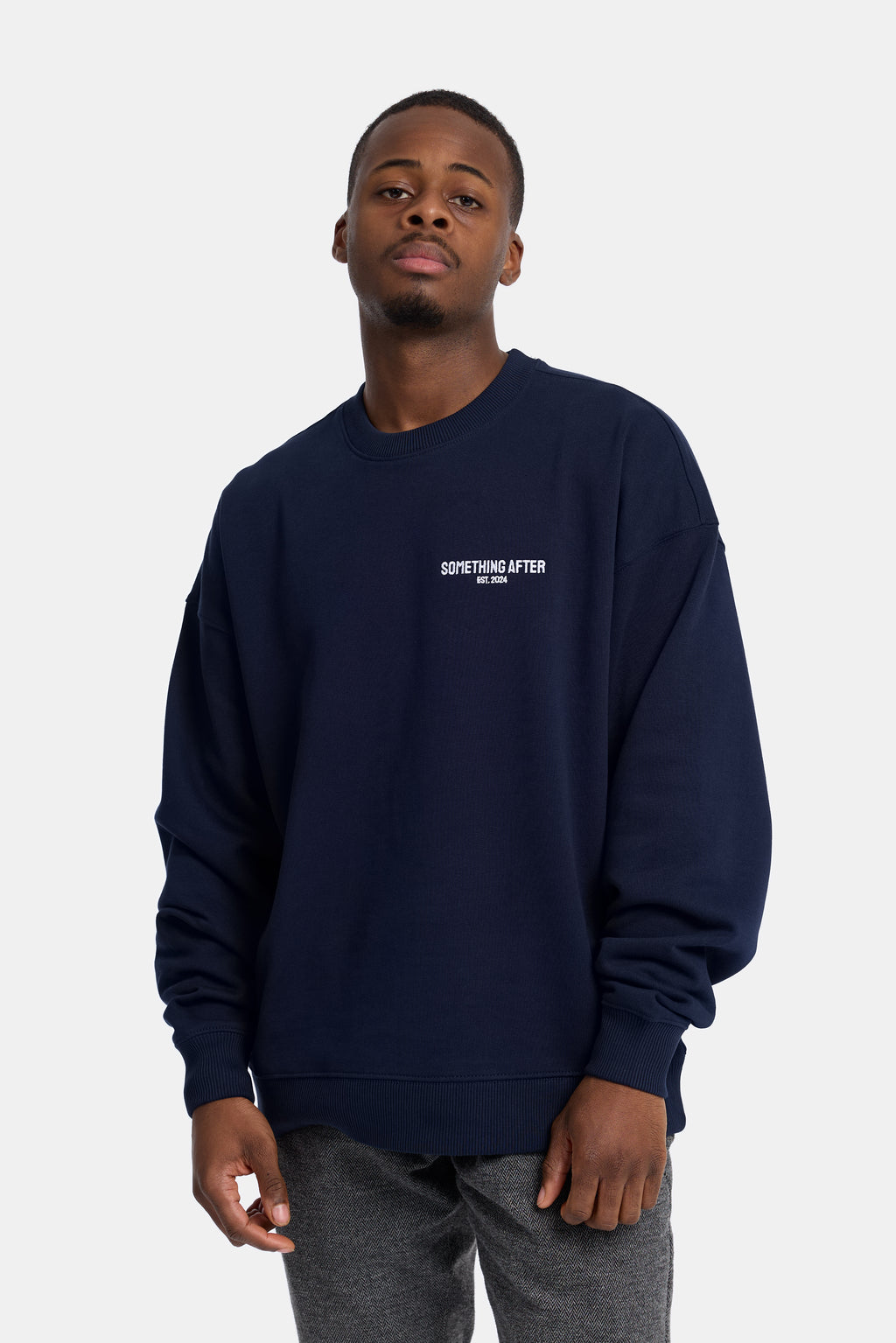 OVERSIZED SWEATSHIRT FRENCH NAVY